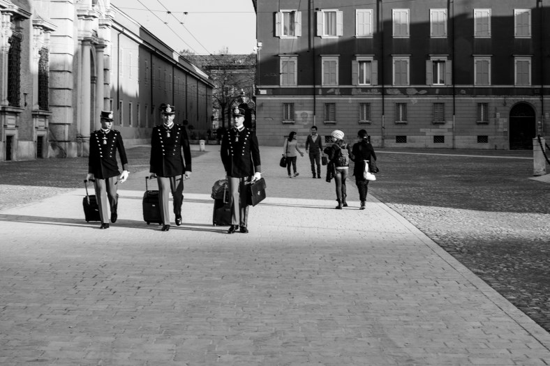 Cadets returning to the Academy