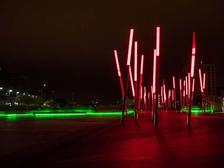 You can't even tell if it's good or bad weather...